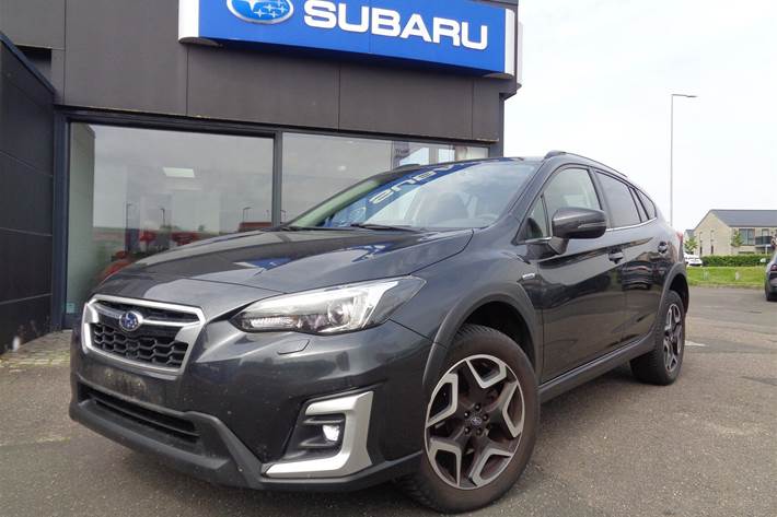 Grå Subaru XV fra 2020