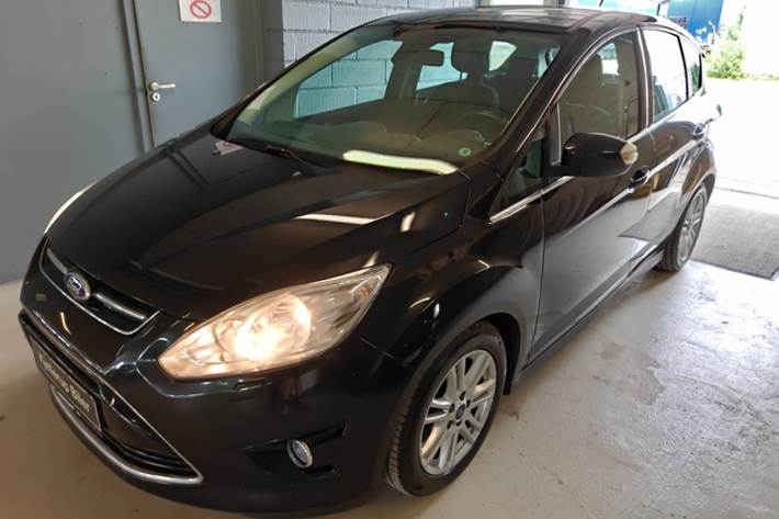 Gul Ford C-MAX fra 2014