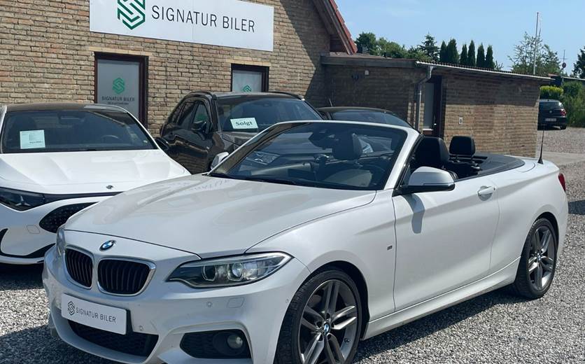 BMW 220i 2,0 Cabriolet M-Sport aut.