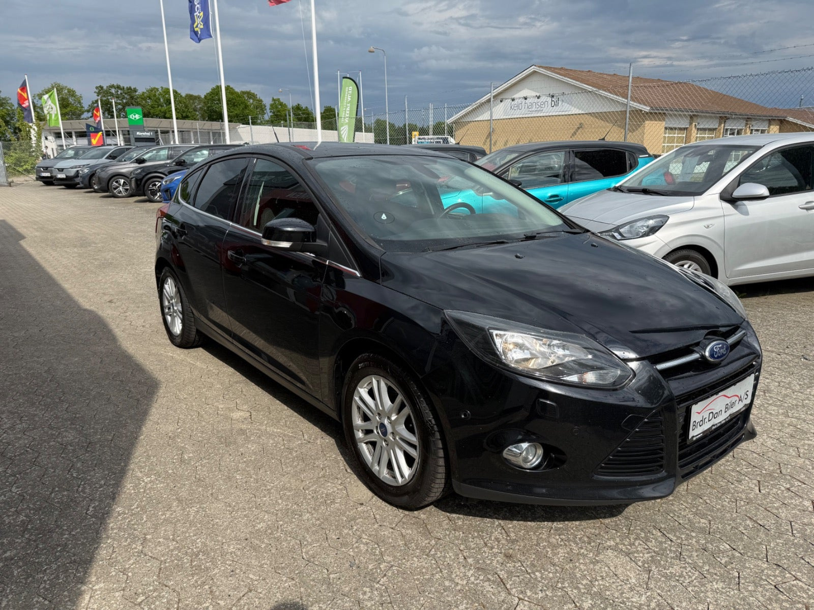 Sort Ford Focus fra 2013
