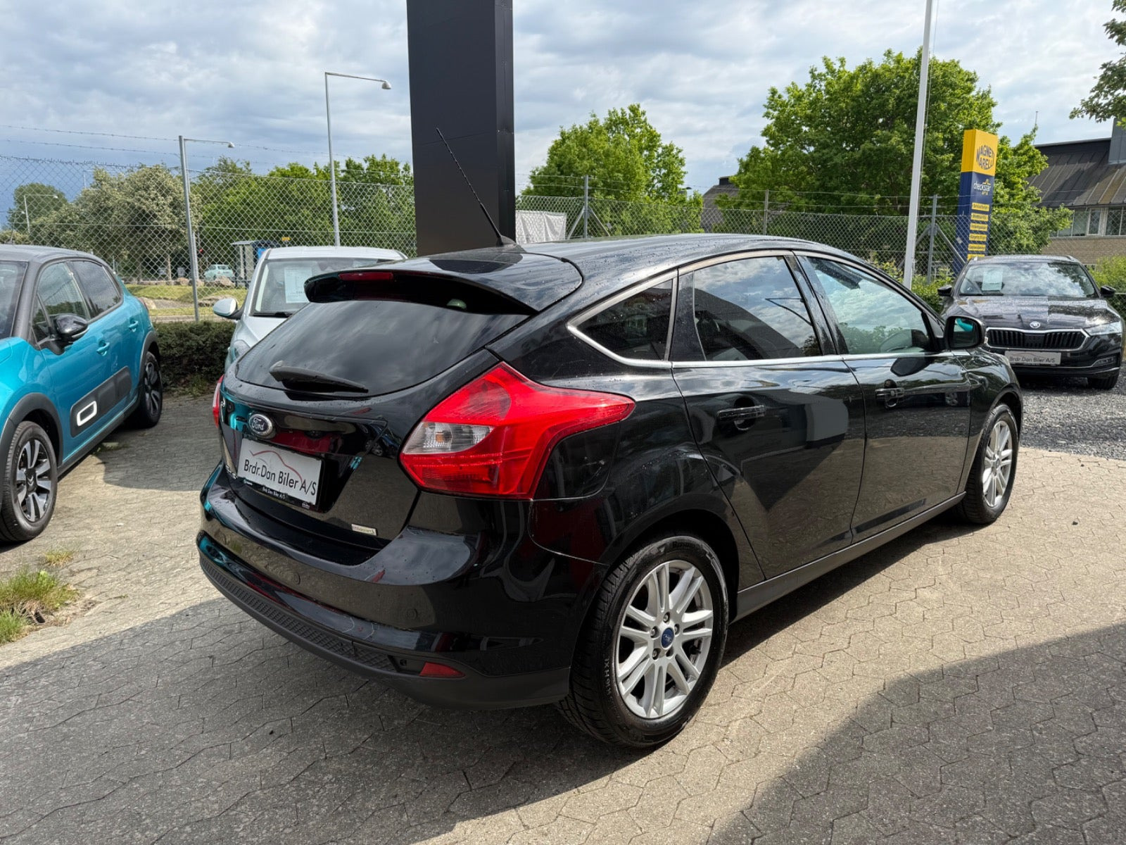 Sort Ford Focus fra 2013