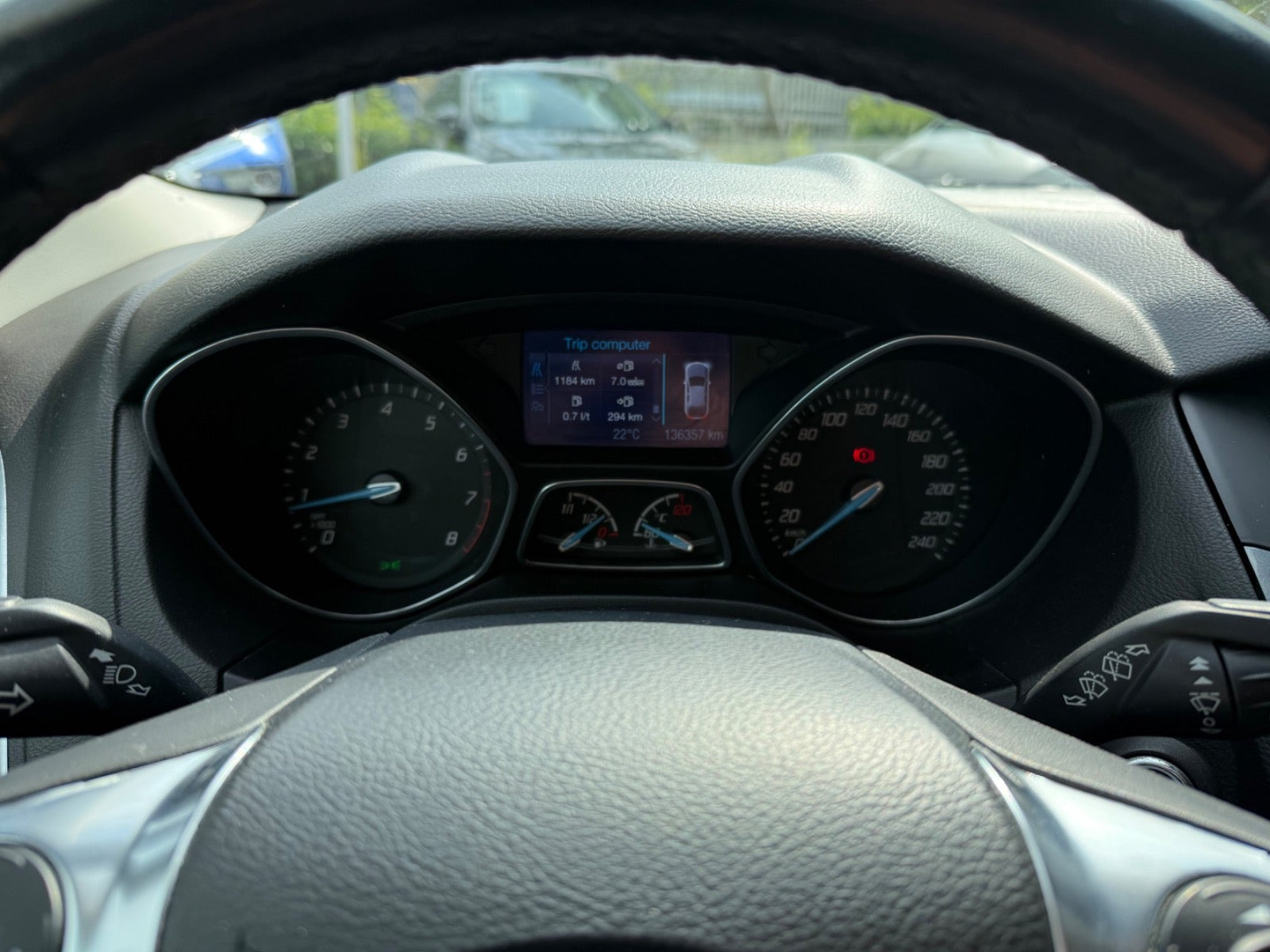 Sort Ford Focus fra 2013