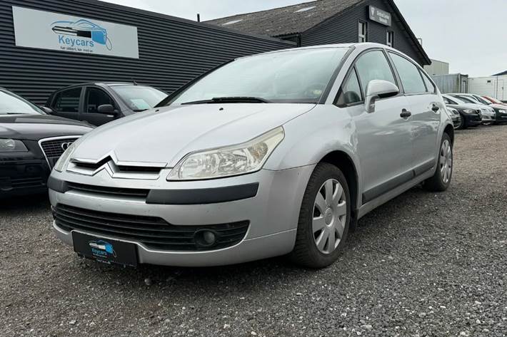 Grå Citroën C4 fra 2006