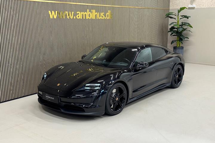 Sort Porsche Taycan 4S fra 2021