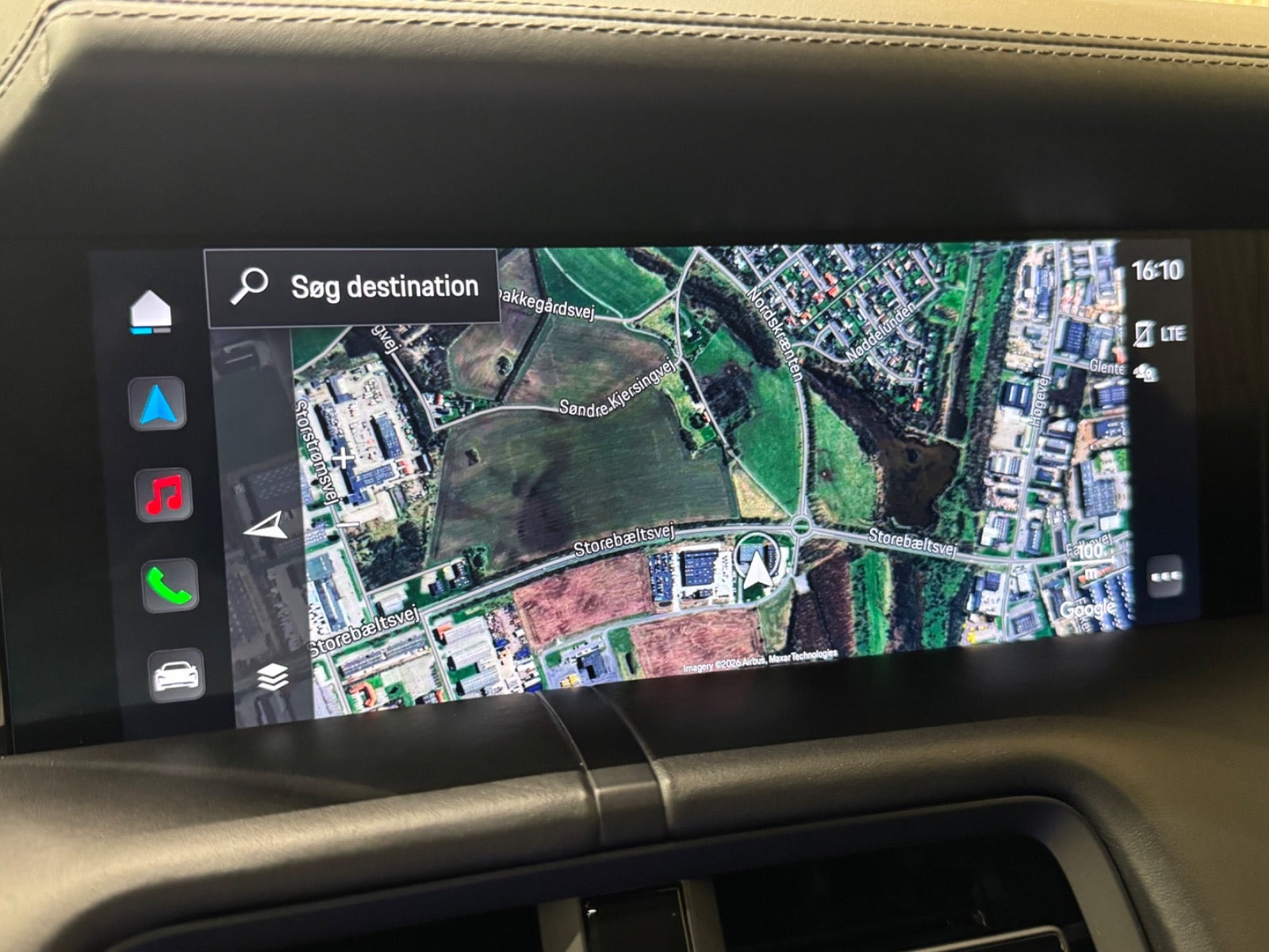 Sort Porsche Taycan 4S fra 2021