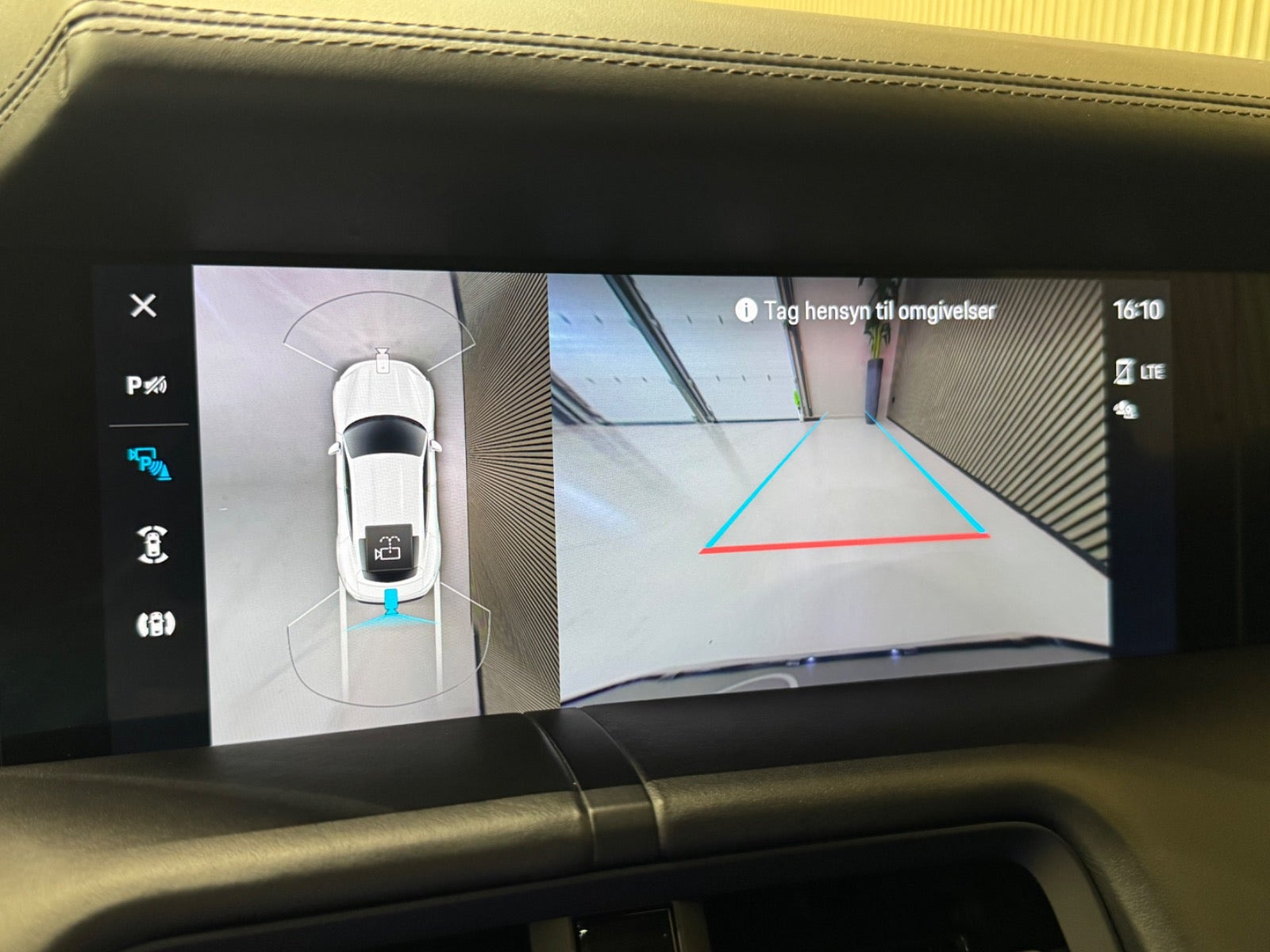 Sort Porsche Taycan 4S fra 2021
