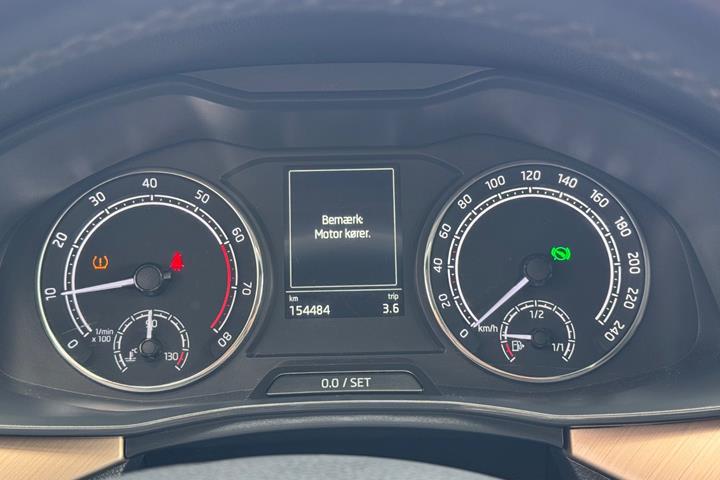 Sort Skoda Scala fra 2020
