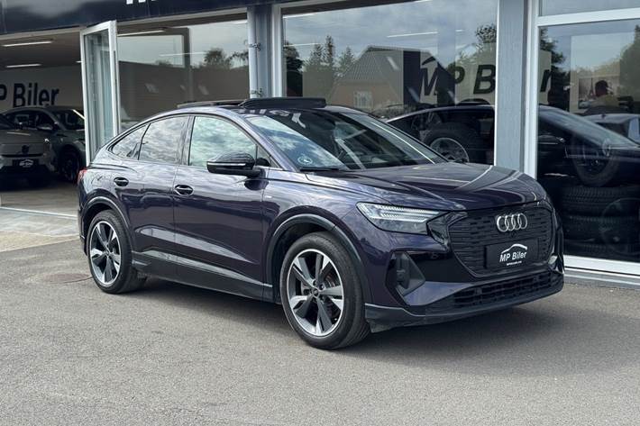 Lilla Audi Q4 e-tron fra 2023