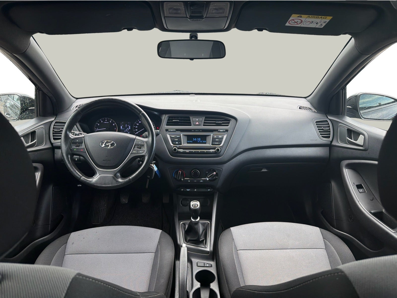 Sort Hyundai i20 fra 2017