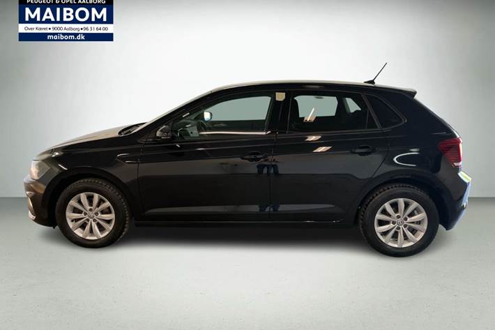 Sort VW Polo fra 2018