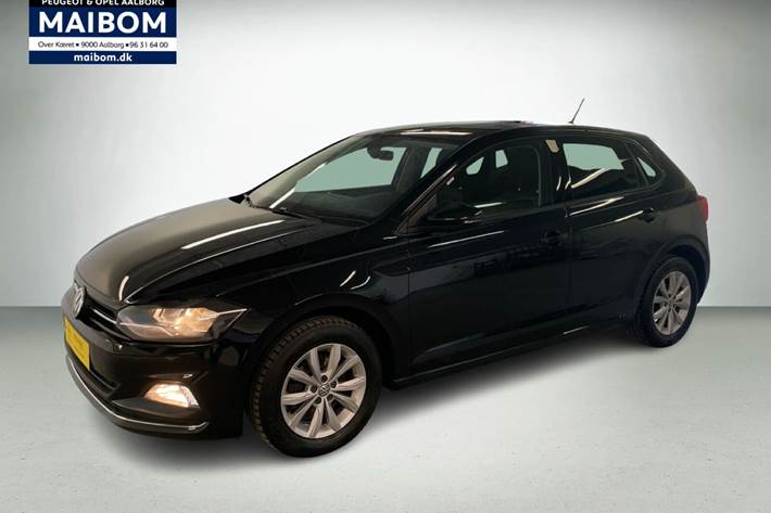 Sort VW Polo fra 2018