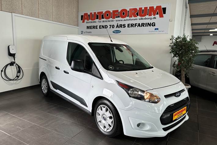 Hvid Ford Transit Connect fra 2018