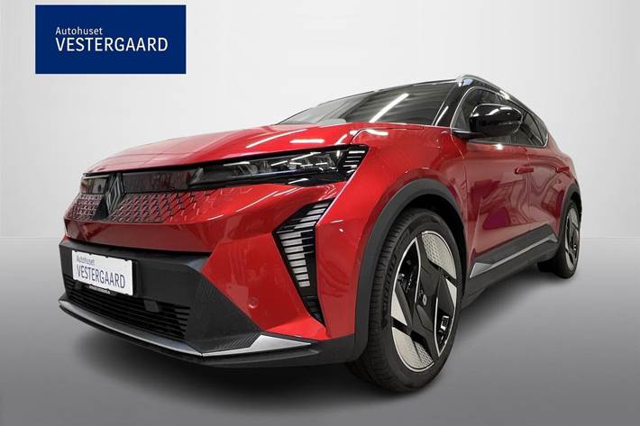 Rød Renault Scenic E-Tech fra 2025
