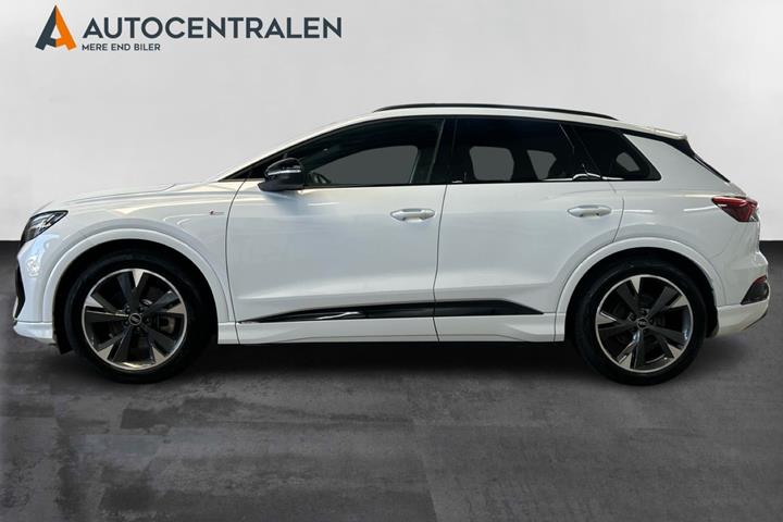 Hvid Audi Q4 e-tron fra 2024