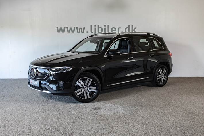 Sort Mercedes EQB250 fra 2023