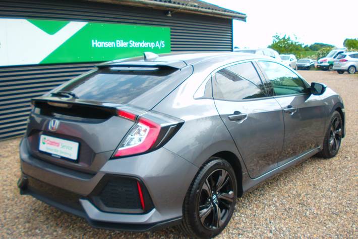 Grå Honda Civic fra 2018