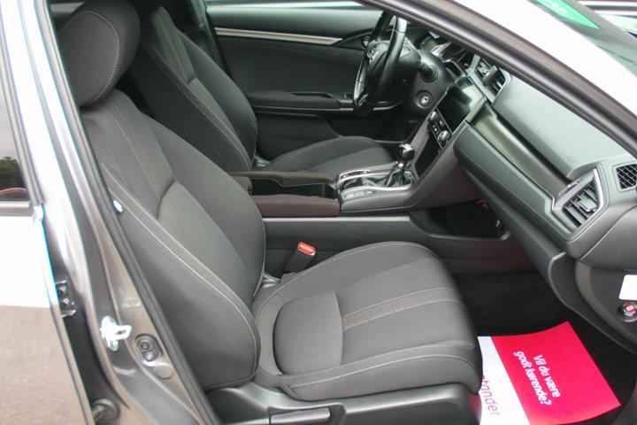 Grå Honda Civic fra 2018
