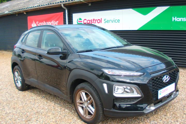 Sort Hyundai Kona fra 2020