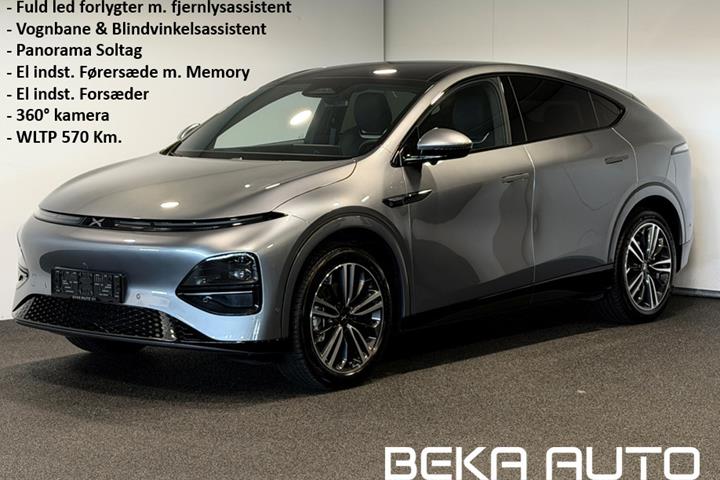 Grå Xpeng G6 fra 2025 set udefra