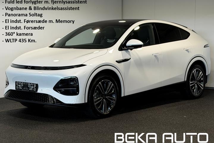 Hvid Xpeng G6 fra 2025 set udefra