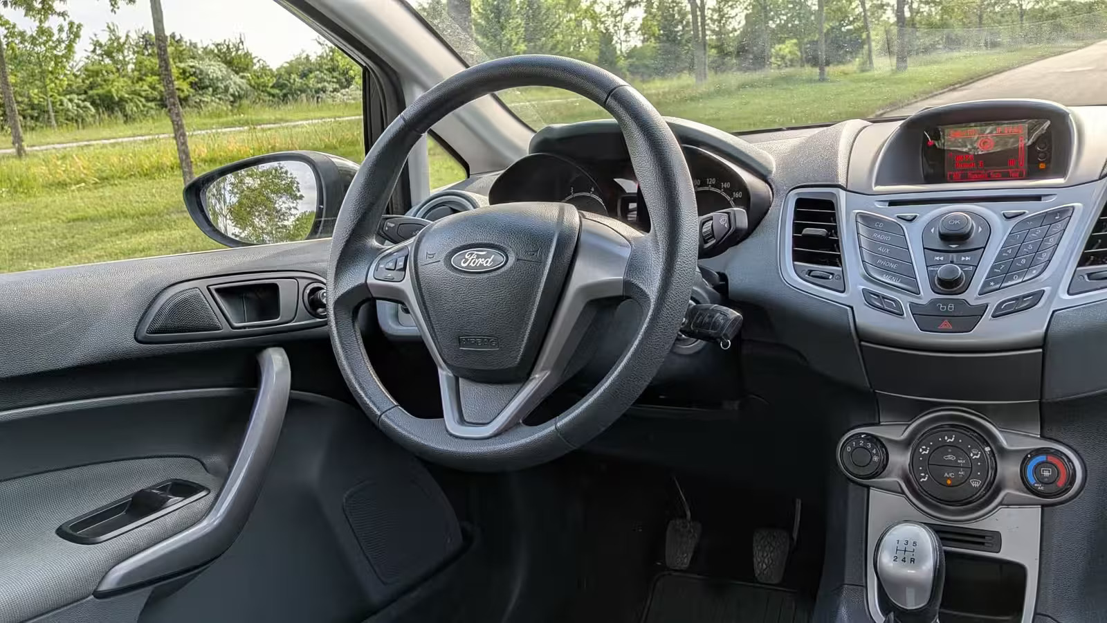 Sort Ford Fiesta fra 2011