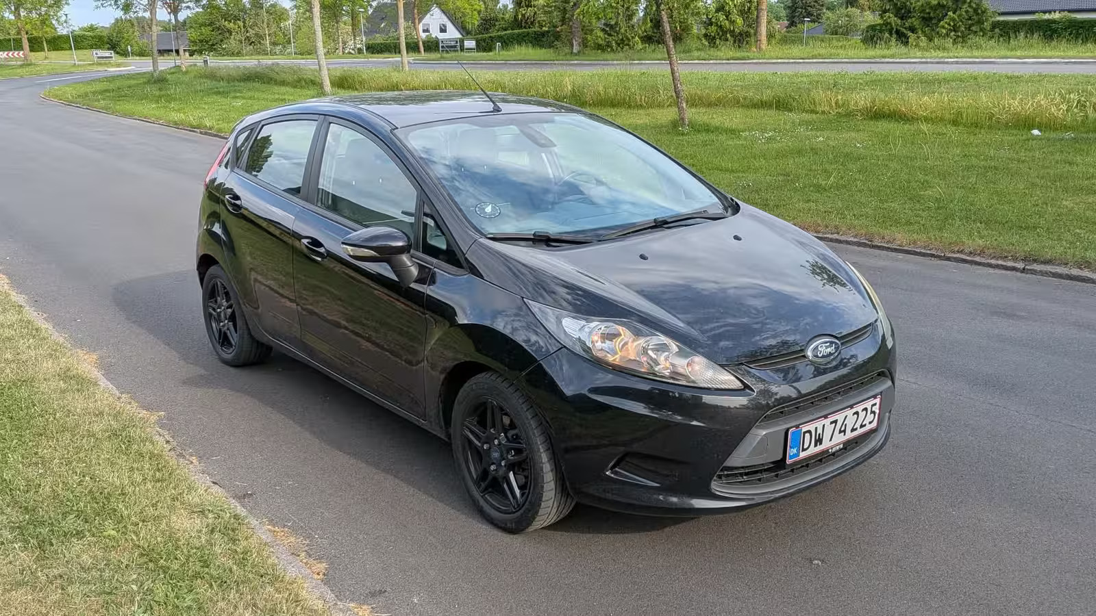 Sort Ford Fiesta fra 2011