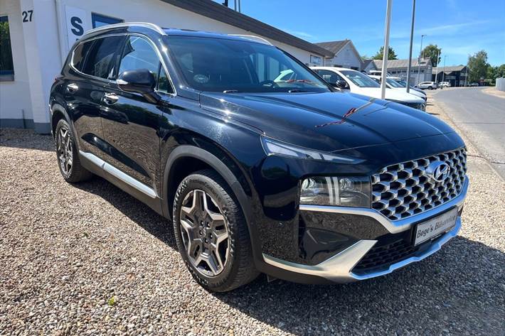 Sort Hyundai Santa Fe fra 2021
