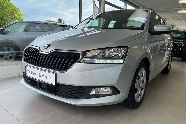 Sølv Skoda Fabia fra 2021