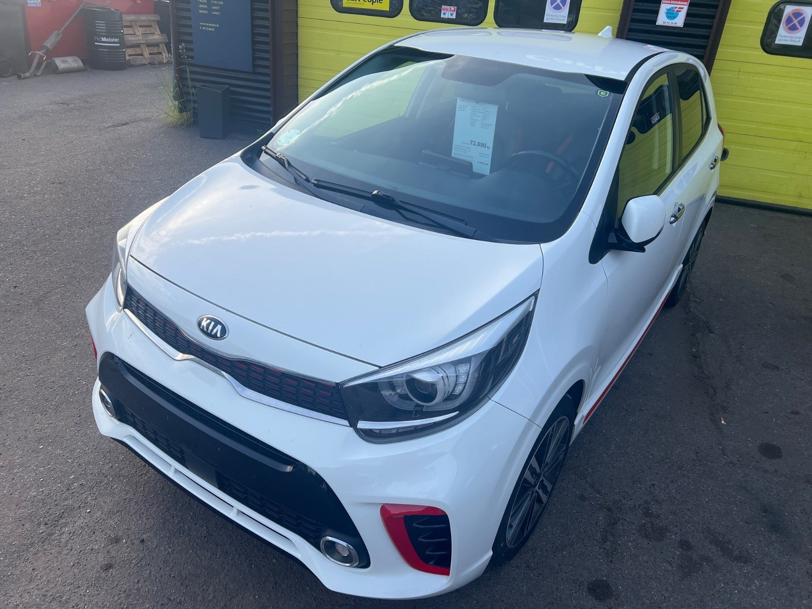 Hvid Kia Picanto fra 2018