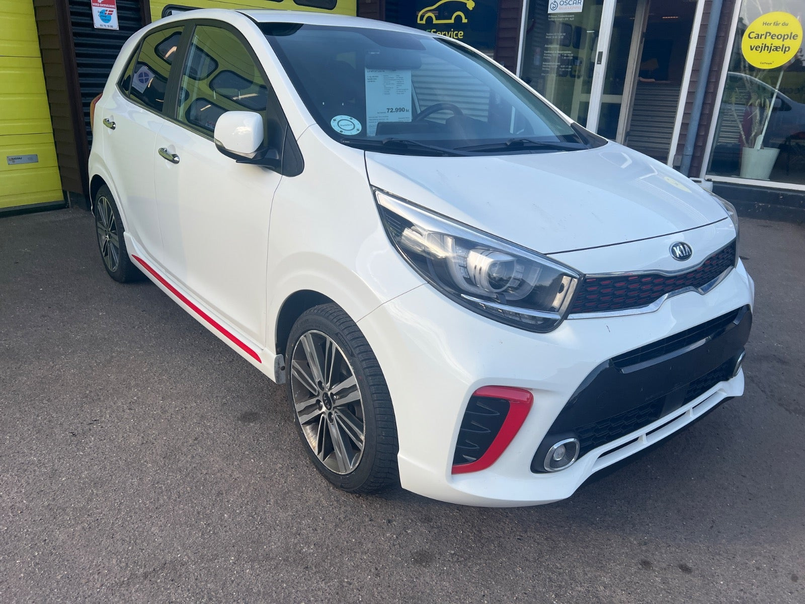 Hvid Kia Picanto fra 2018