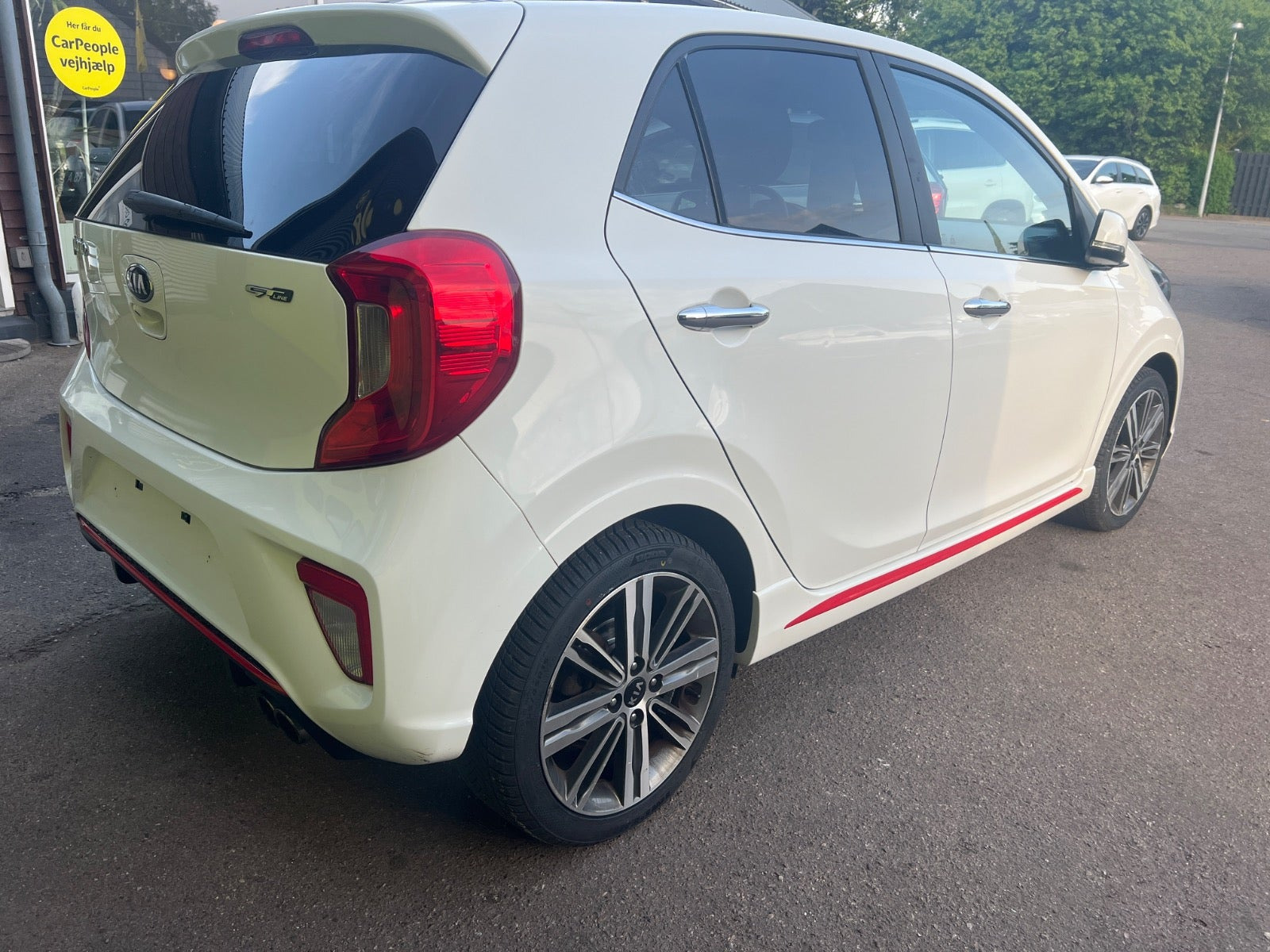Hvid Kia Picanto fra 2018