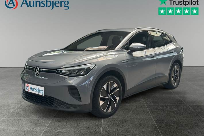 Grå VW ID.4 fra 2022 set udefra