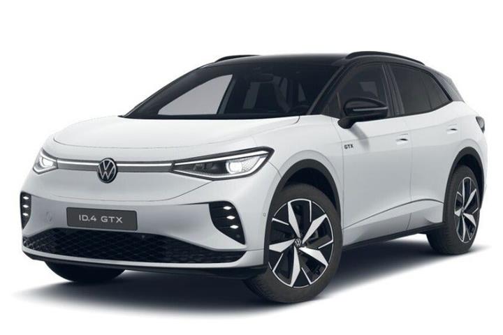 Hvid VW ID.4 fra 2026 set udefra