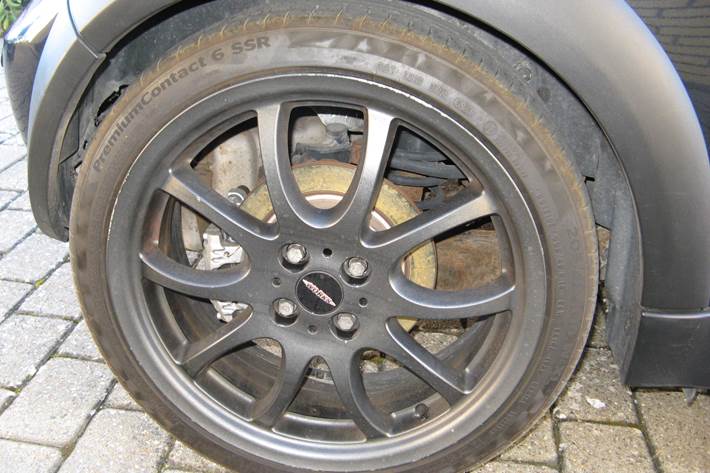 Sort Mini Cooper fra 2006