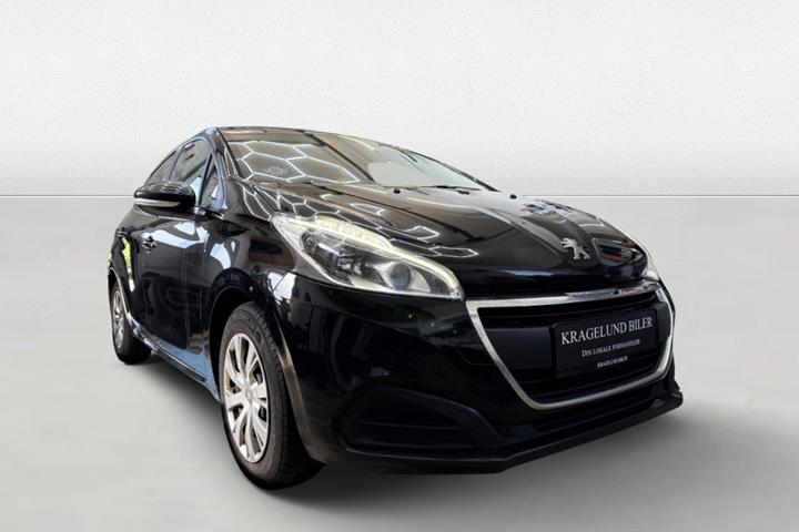 Grøn Peugeot 208 fra 2017