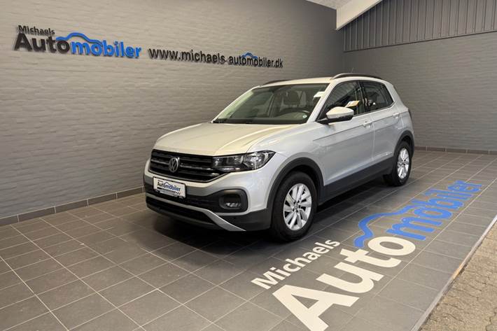 Sølv VW T-Cross fra 2020