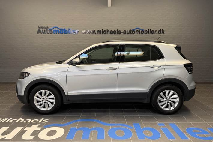 Sølv VW T-Cross fra 2020