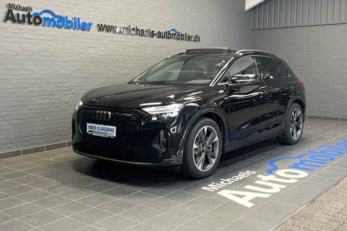 Sort Audi Q4 e-tron fra 2026