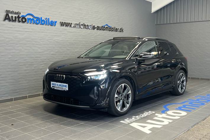 Sort Audi Q4 e-tron fra 2023