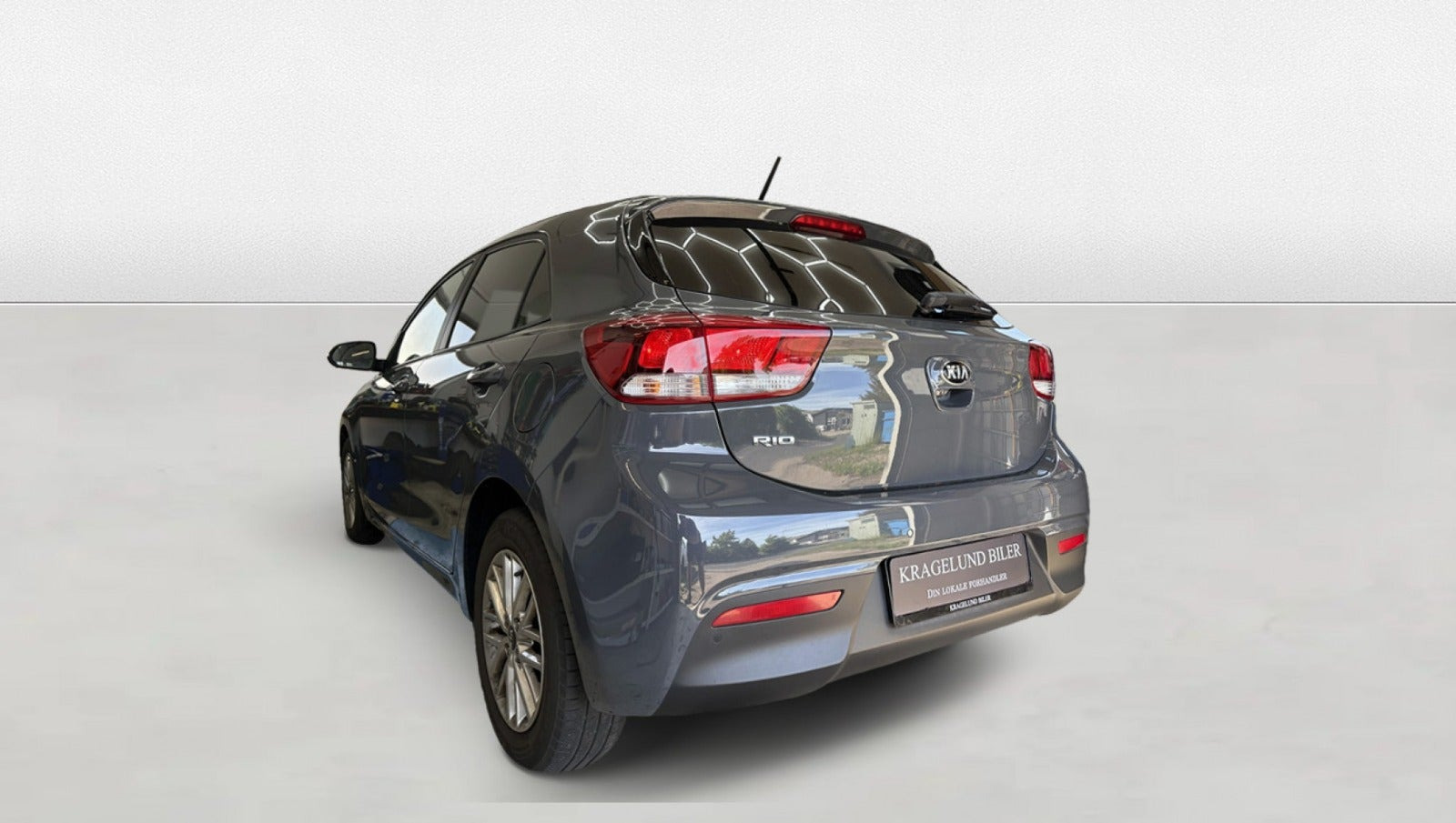 Grøn Kia Rio fra 2021