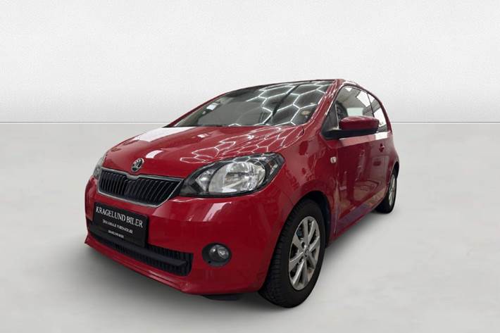 Grøn Skoda Citigo fra 2013