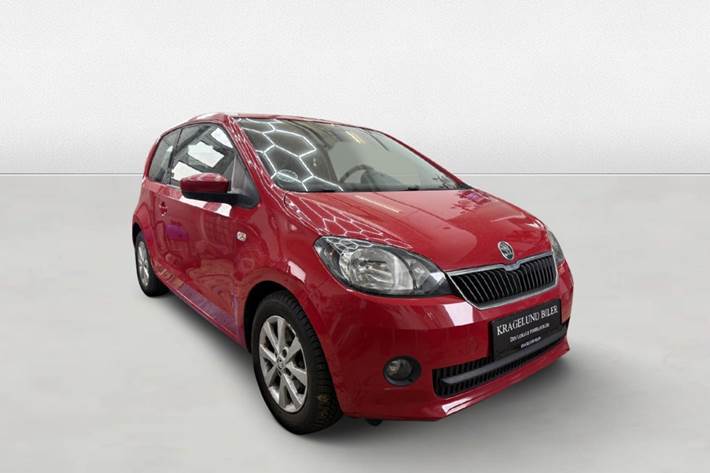 Grøn Skoda Citigo fra 2013