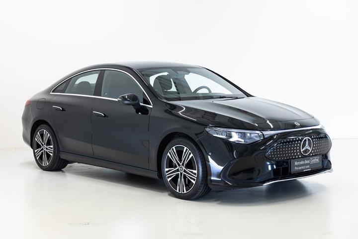 Sort Mercedes CLA250+ fra 2025