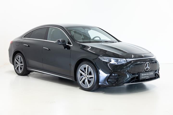 Sort Mercedes CLA250+ fra 2025