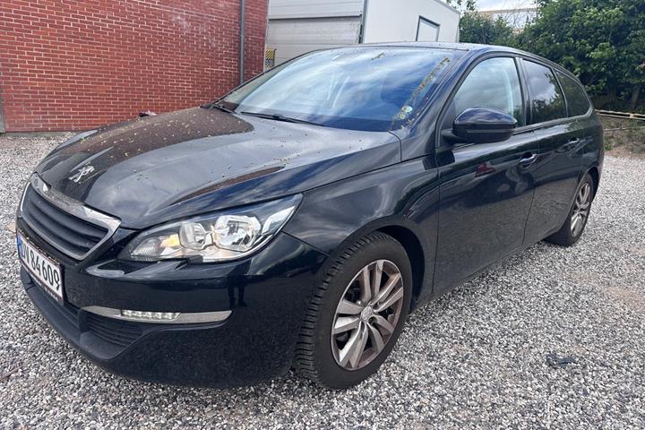 Bronze Peugeot 308 fra 2016 set udefra