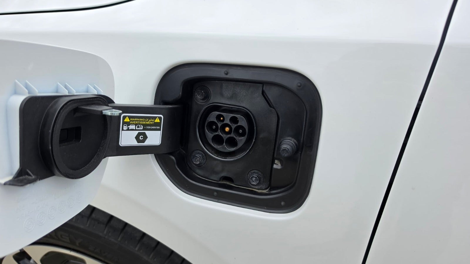 Hvid Kia Ceed fra 2024
