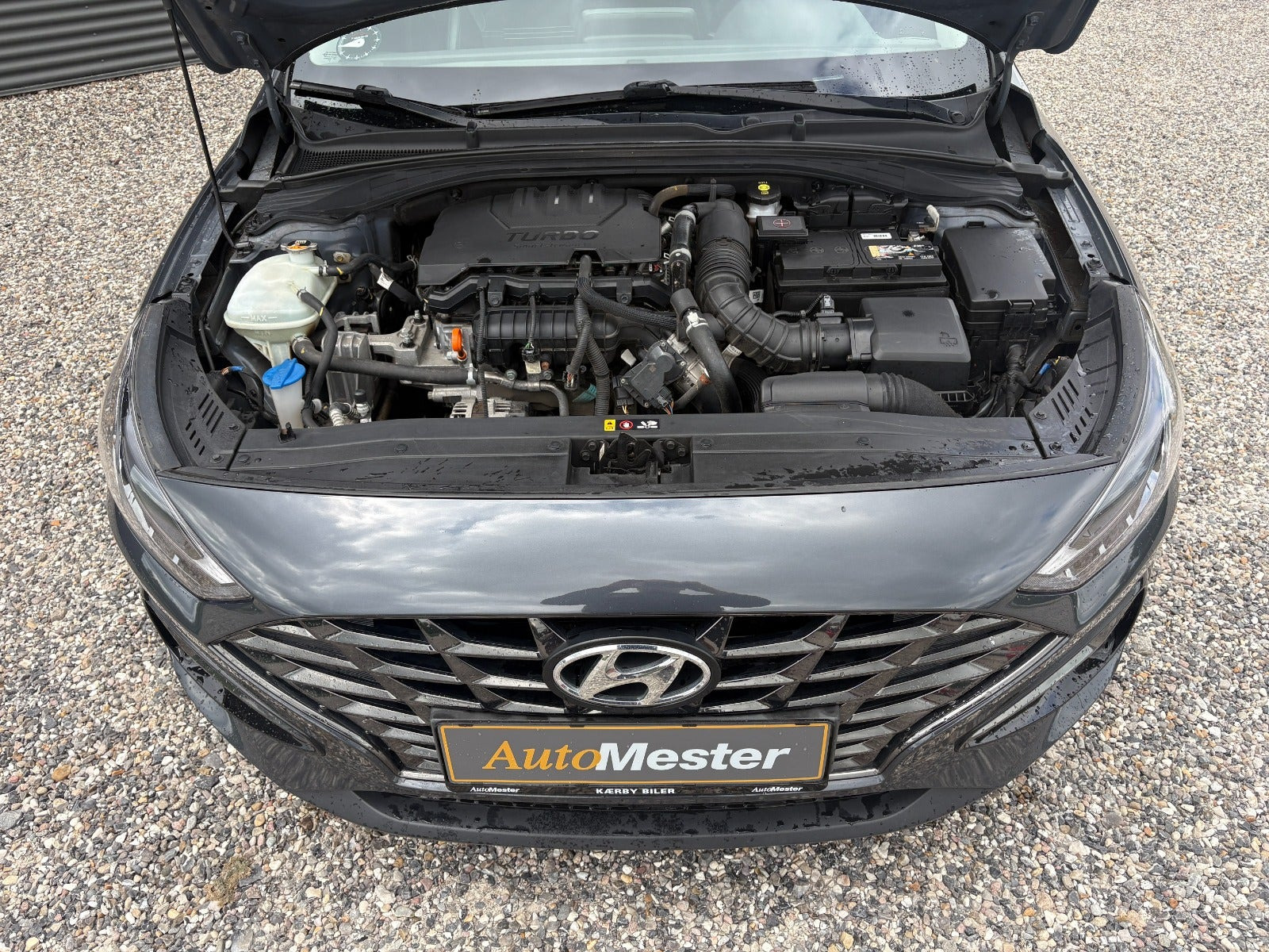 Grå Hyundai i30 fra 2021
