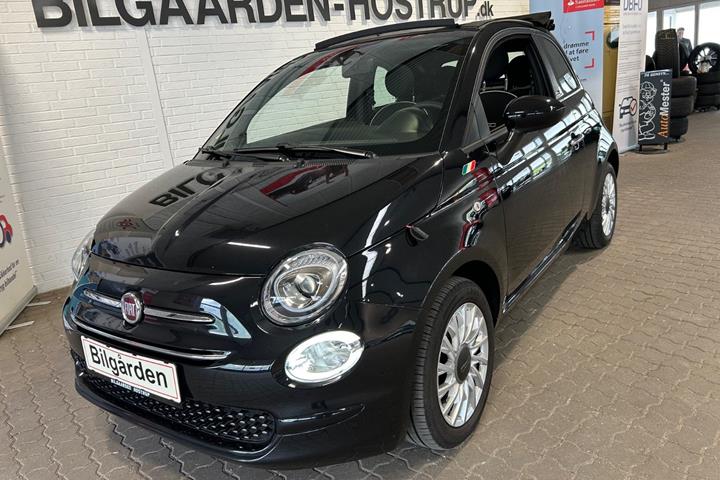 Sort Fiat 500C fra 2020
