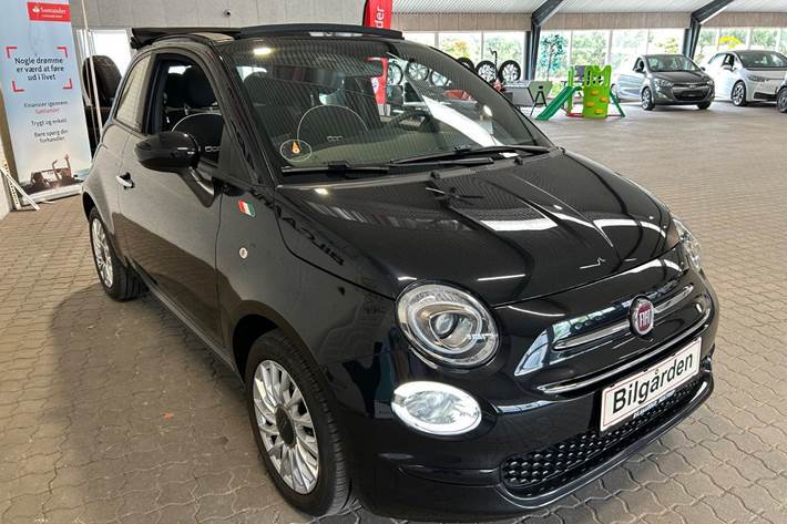 Sort Fiat 500C fra 2020