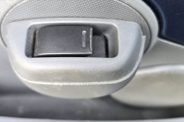 Blå Toyota Aygo fra 2009